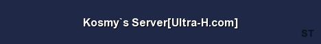 Kosmy s Server Ultra H com Server Banner