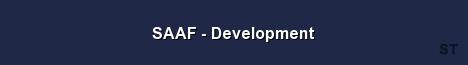 SAAF Development Server Banner