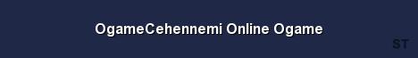 OgameCehennemi Online Ogame Server Banner
