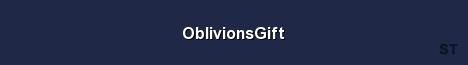OblivionsGift Server Banner
