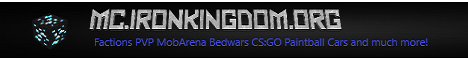 Iron Kingdom Server Banner