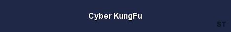 Cyber KungFu Server Banner