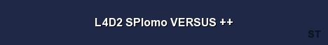 L4D2 SPlomo VERSUS Server Banner