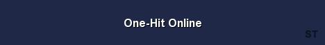 One Hit Online Server Banner
