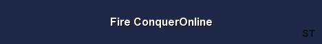 Fire ConquerOnline Server Banner