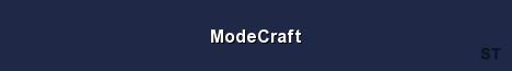 ModeCraft Server Banner