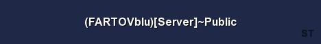 FARTOVbIu Server Public Server Banner