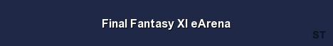 Final Fantasy XI eArena Server Banner