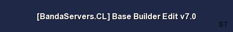 BandaServers CL Base Builder Edit v7 0 Server Banner