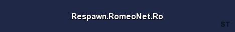 Respawn RomeoNet Ro Server Banner