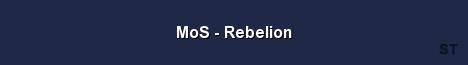 MoS Rebelion Server Banner