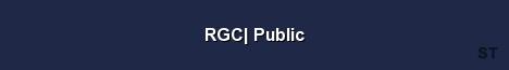 RGC Public Server Banner