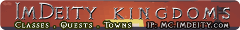 ImDeity Kingdoms Server Banner
