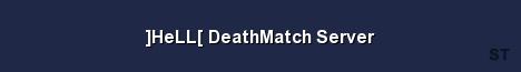 HeLL DeathMatch Server Server Banner