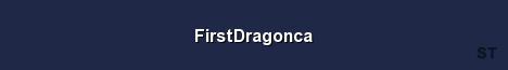 FirstDragonca Server Banner