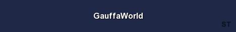 GauffaWorld Server Banner