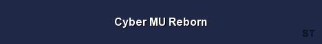 Cyber MU Reborn Server Banner