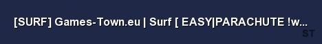 SURF Games Town eu Surf EASY PARACHUTE ws gloves kn 