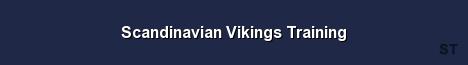 Scandinavian Vikings Training Server Banner