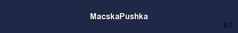 MacskaPushka Server Banner