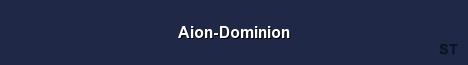 Aion Dominion Server Banner
