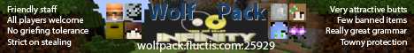 WolfPackCraft Server Banner