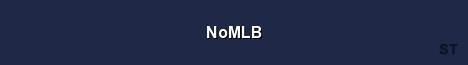 NoMLB Server Banner