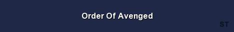 Order Of Avenged Server Banner