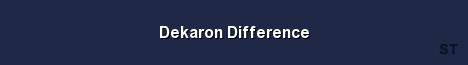 Dekaron Difference Server Banner