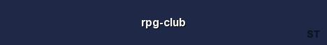 rpg club Server Banner