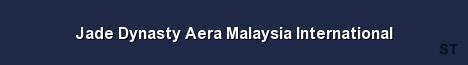 Jade Dynasty Aera Malaysia International Server Banner