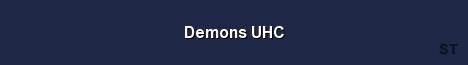 Demons UHC Server Banner