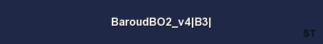 BaroudBO2 v4 B3 Server Banner