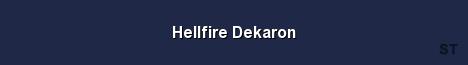 Hellfire Dekaron Server Banner