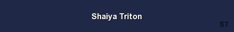 Shaiya Triton Server Banner