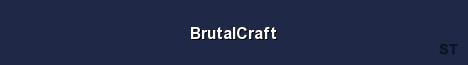 BrutalCraft Server Banner