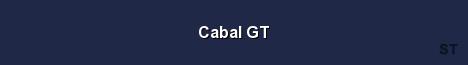Cabal GT Server Banner