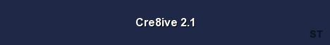 Cre8ive 2 1 Server Banner