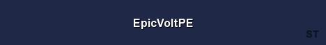 EpicVoltPE Server Banner