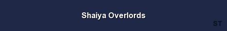Shaiya Overlords Server Banner