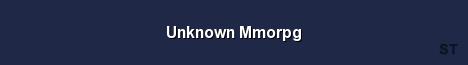Unknown Mmorpg Server Banner