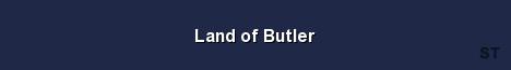 Land of Butler Server Banner