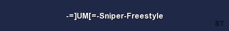 UM Sniper Freestyle Server Banner