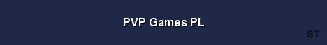 PVP Games PL Server Banner