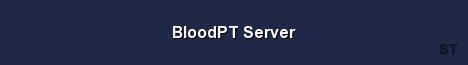 BloodPT Server Server Banner