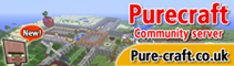 Purecraft Survival 24 7 Server Banner