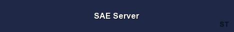 SAE Server Server Banner
