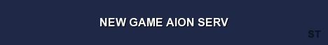 NEW GAME AION SERV Server Banner