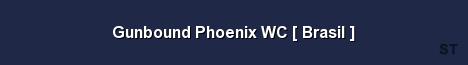 Gunbound Phoenix WC Brasil Server Banner