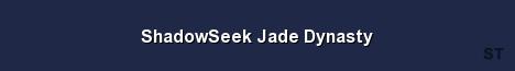ShadowSeek Jade Dynasty Server Banner